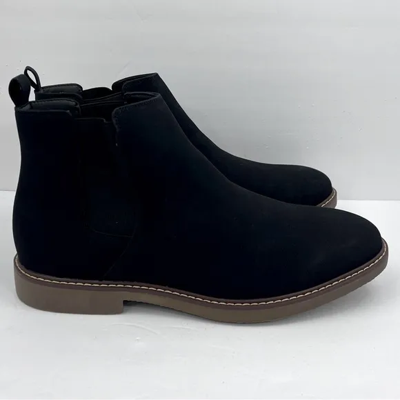 SONOMA GOODS FOR LIFE W/ORTHOLITE eco TECHNOLOGY, CHUKKA BOOTS, SIZE 13, BLACK
