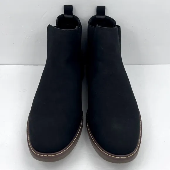 SONOMA GOODS FOR LIFE W/ORTHOLITE eco TECHNOLOGY, CHUKKA BOOTS, SIZE 13, BLACK