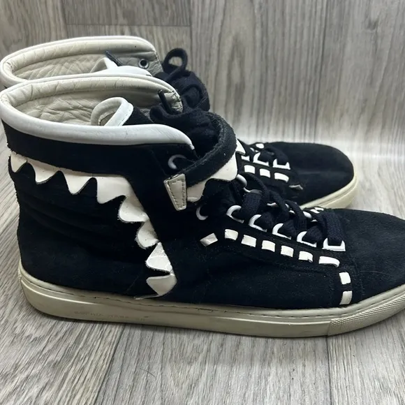 Sophia Webster Hightop Suede Leather Sneakers