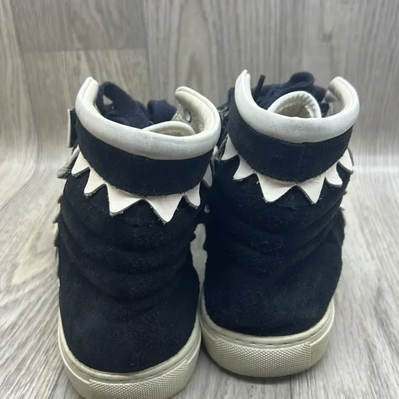 Sophia Webster Hightop Suede Leather Sneakers