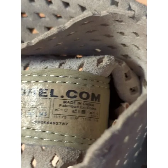 Sorel Boots Major Pull On NL2167-977 Womens Size 7.5 Laser Cut Tan Beige