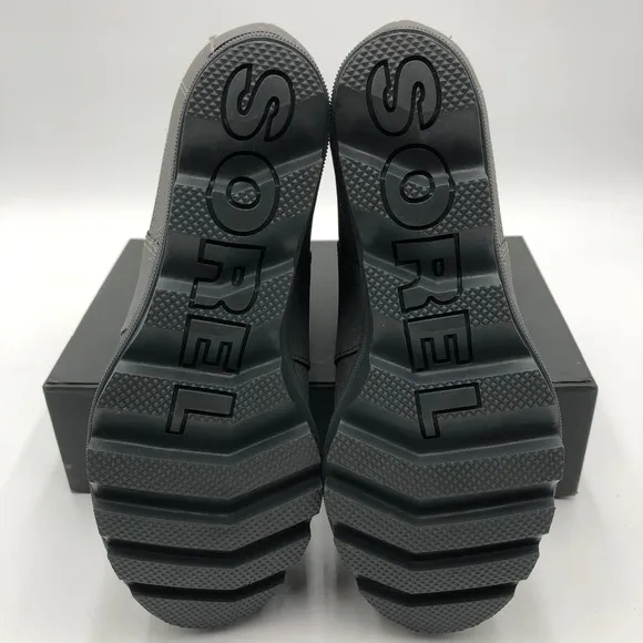 Sorel Chelsea Boots Girls Size 5 Gray Wedge Heel Ankle Booties