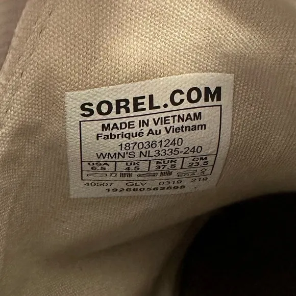 Sorel Harlow Suede Chelsea Ankle Booties Taupe Color Boots