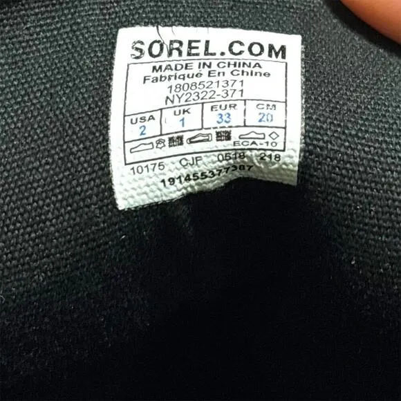 Sorel Lexie Wedge Bootie Women's Size 2 Green Round Toe Durable
