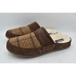Sorel Mens Size 13 Falcon Ridge II Scuff Tobacco Gum Slip On Slippers Shoes