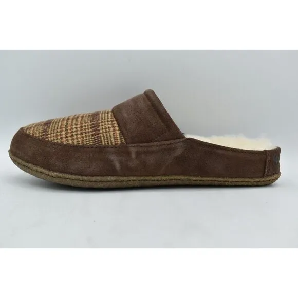 Sorel Mens Size 13 Falcon Ridge II Scuff Tobacco Gum Slip On Slippers Shoes