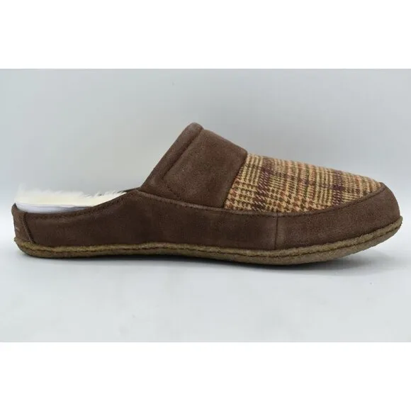 Sorel Mens Size 13 Falcon Ridge II Scuff Tobacco Gum Slip On Slippers Shoes