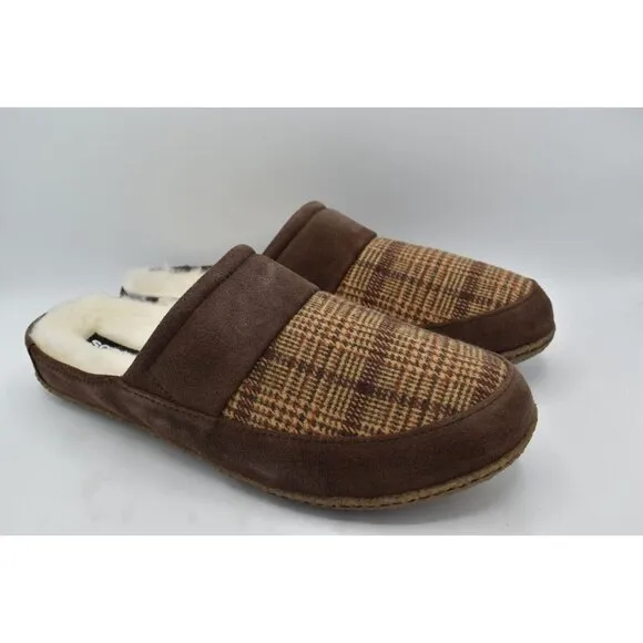 Sorel Mens Size 13 Falcon Ridge II Scuff Tobacco Gum Slip On Slippers Shoes