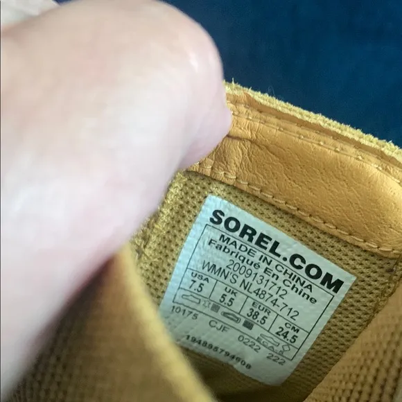 Sorel Tan Ankle Boots