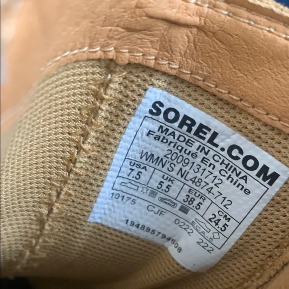 Sorel Tan Ankle Boots