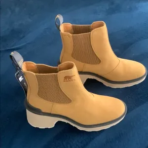 Sorel Tan Ankle Boots