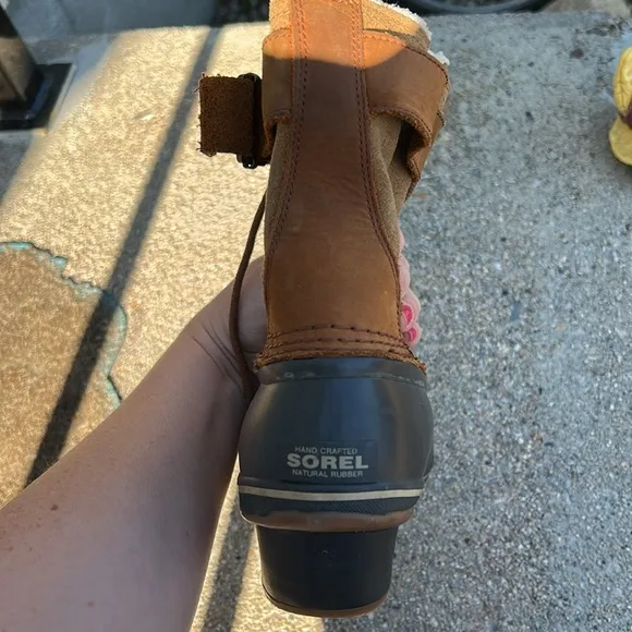 💦Sorel Waterproof Suede &amp; Rubber Boots