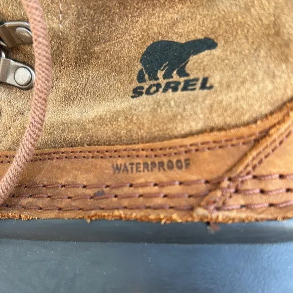 💦Sorel Waterproof Suede &amp; Rubber Boots