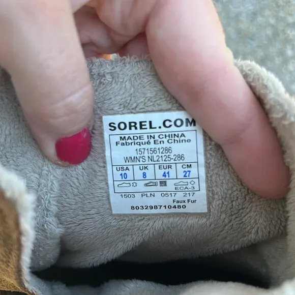 💦Sorel Waterproof Suede &amp; Rubber Boots