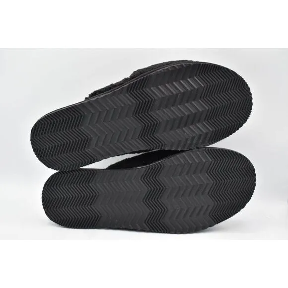 Sorel Womens Size 10 Go Mail Run Black Sea Salt Slip On Slippers Shoes