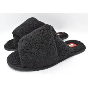 Sorel Womens Size 10 Go Mail Run Black Sea Salt Slip On Slippers Shoes