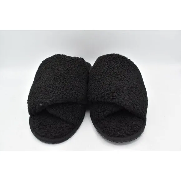 Sorel Womens Size 10 Go Mail Run Black Sea Salt Slip On Slippers Shoes