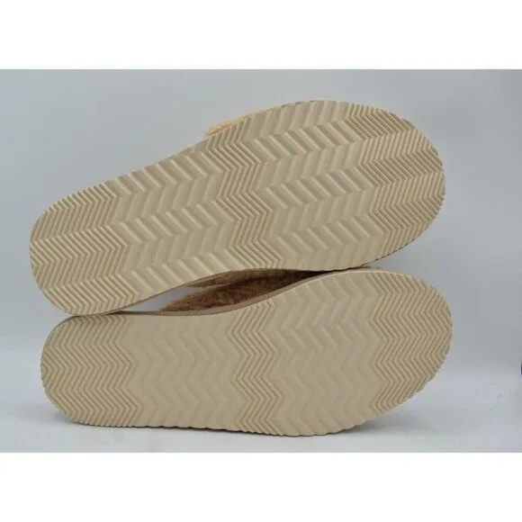 Sorel Womens Size 10 Go Mail Run Natural Tan Slippers Shoes