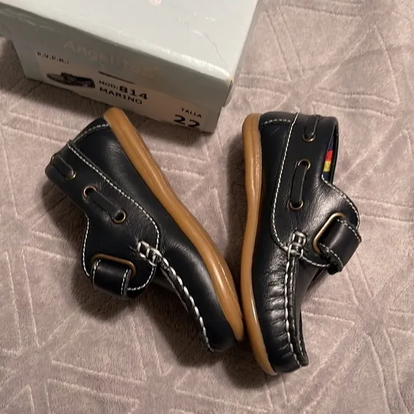 Spanish brand Boy navy shoes