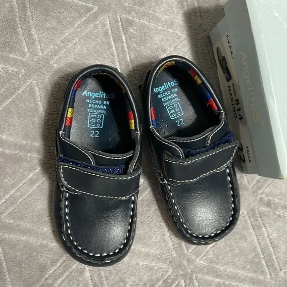 Spanish brand Boy navy shoes