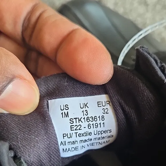 Sperry Kids Black Boots