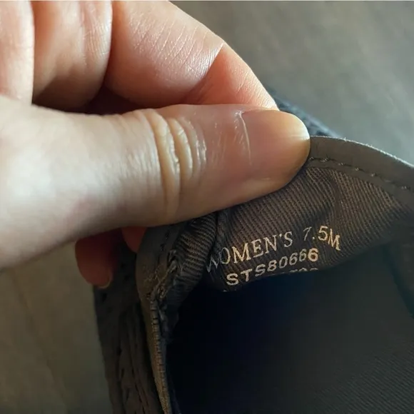 Sperry Seaside Perforated Memory Foam Slip On Sneakers