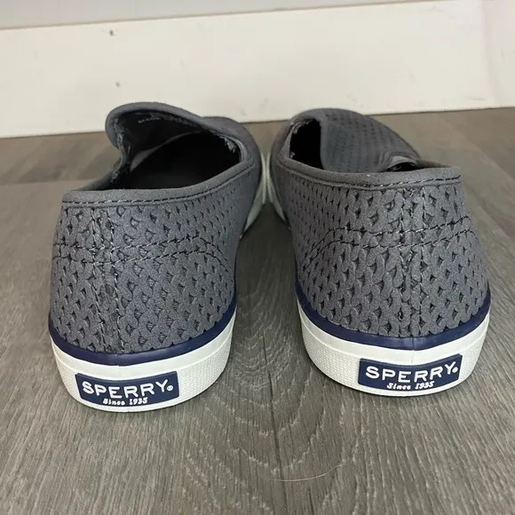 Sperry Seaside Perforated Memory Foam Slip On Sneakers