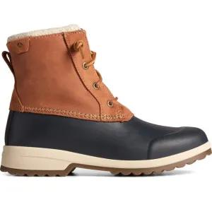 SPERRY WOMENS MARITIME REPEL BOOTS, TAN, 7