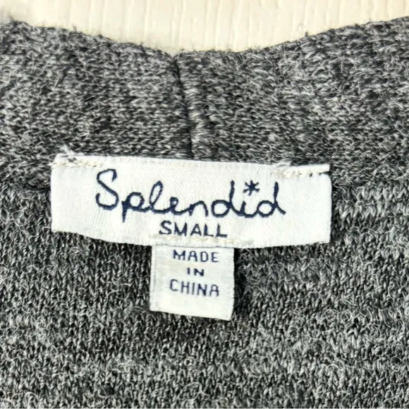 Splendid | Dark Gray | Button Up Cardigan | Size S