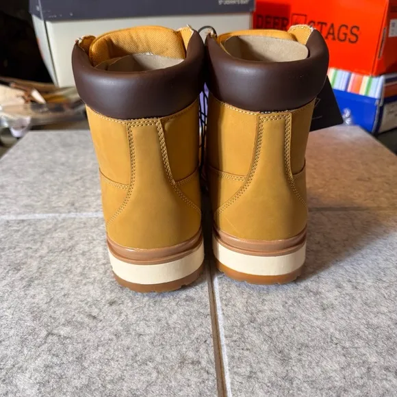 St John’s Bay Men's Tan Work Boots | Size 11 | NWT | Offers Welcome!
