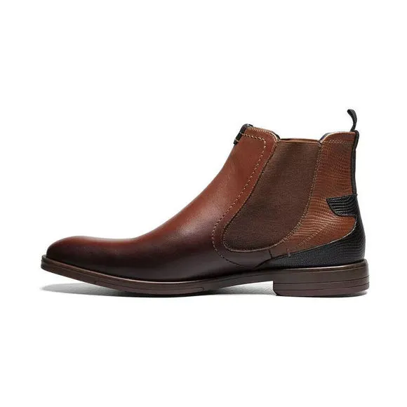 Stacy Adams Men's Rayford Plain Toe Chelsea Boots 11.5 11 1/2 New in Box