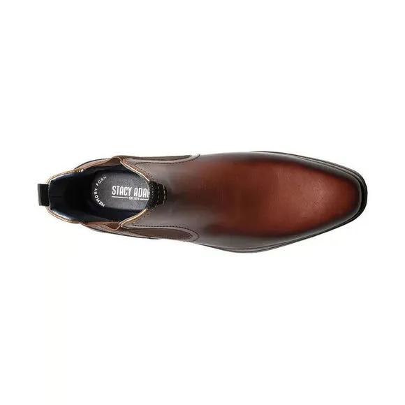 Stacy Adams Men's Rayford Plain Toe Chelsea Boots 11.5 11 1/2 New in Box