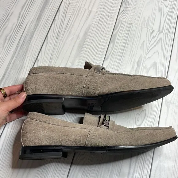 Stacy Adams Carville Cement Gray Loafer Size 12