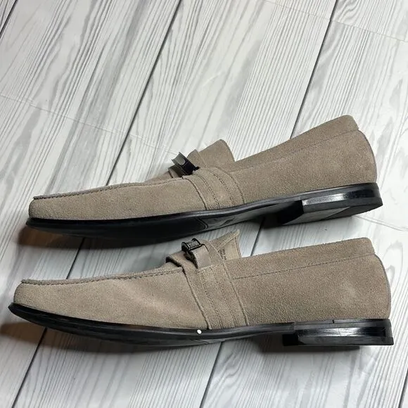 Stacy Adams Carville Cement Gray Loafer Size 12