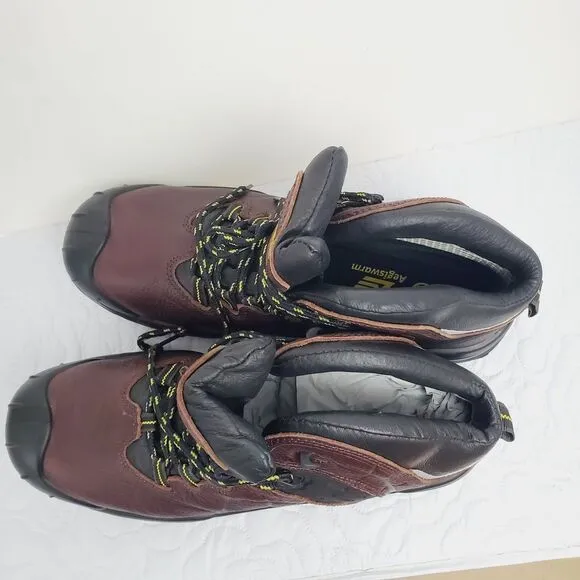 Steel Toe Work Boots 11.5 Men Waterproof Horse Non Slip Industrial Construction
