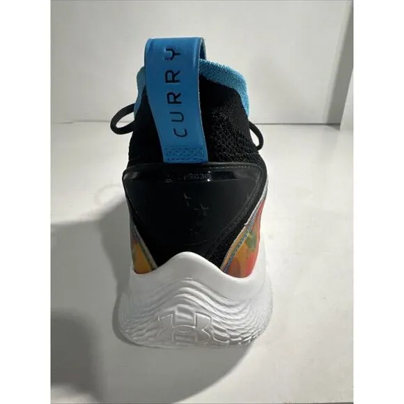 Steph Curry Basketball Shoes UA8 Knit Feel Good Flow Tie Dye Multicolor Size 7Y