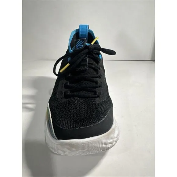 Steph Curry Basketball Shoes UA8 Knit Feel Good Flow Tie Dye Multicolor Size 7Y