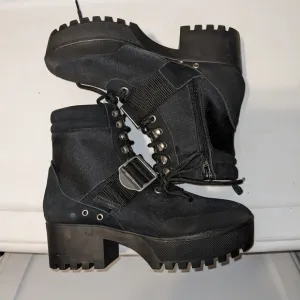 Steve Madden Grady Black Boots 7 new