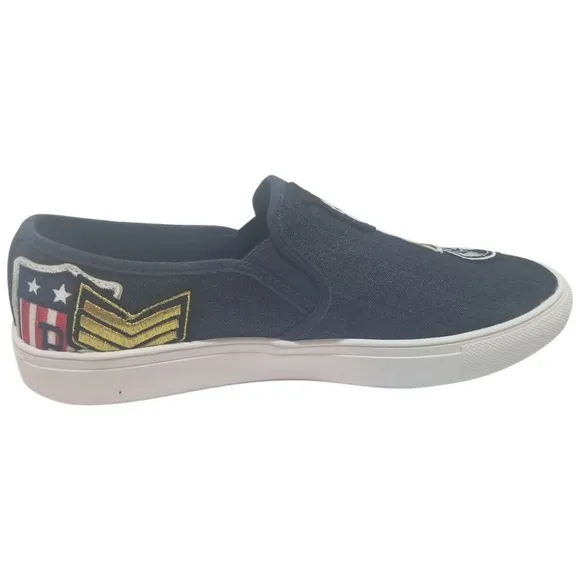 Steve Madden Mens Wasdin Slip-On Sneakers Fabric