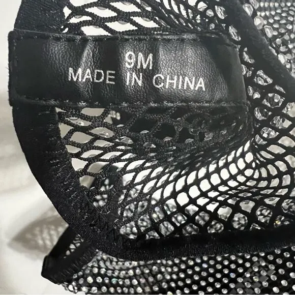 Steve Madden Saphina Rhinestones  Size 9