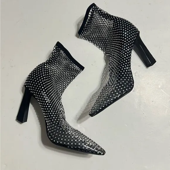 Steve Madden Saphina Rhinestones  Size 9