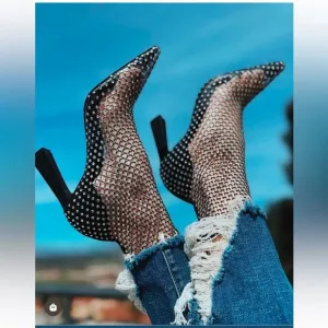 Steve Madden Saphina Rhinestones  Size 9