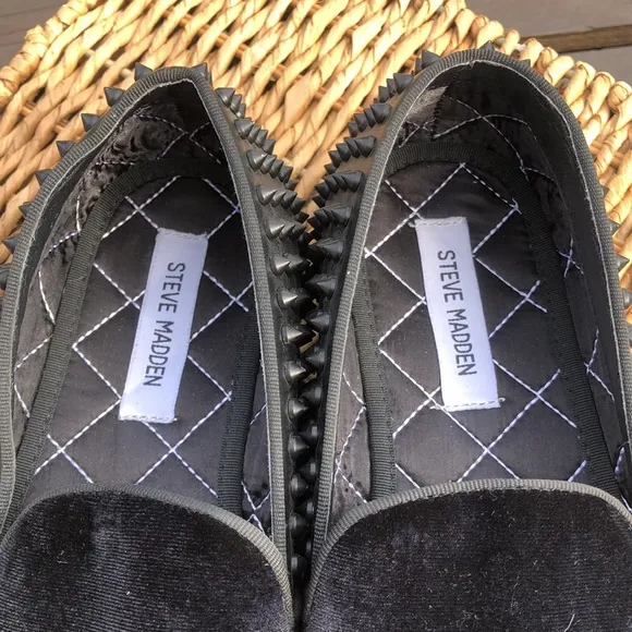 Steve Madden Spike, Velvet Dress Shoes