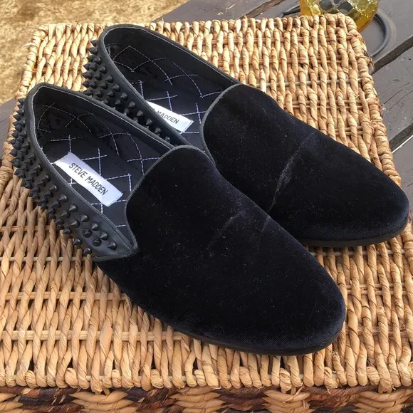 Steve Madden Spike, Velvet Dress Shoes