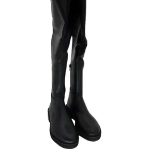 Steve Madden Women's Black Patent Over-The-Knee Boots Size 8M