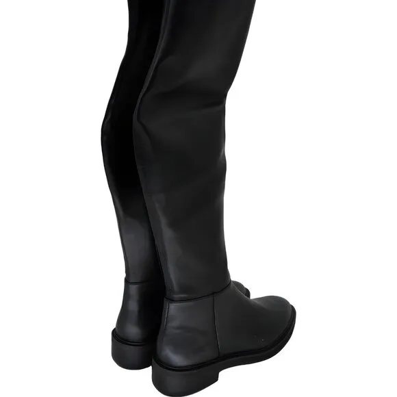 Steve Madden Women's Black Patent Over-The-Knee Boots Size 8M