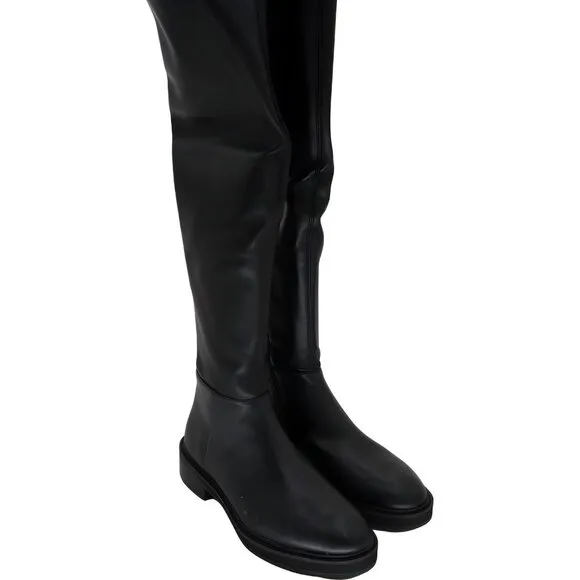 Steve Madden Women's Black Patent Over-The-Knee Boots Size 8M