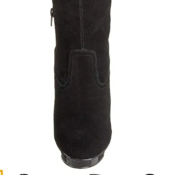 Steve Madden Xenonn Slouchy Suede Knee High Platform Boot Sz 10