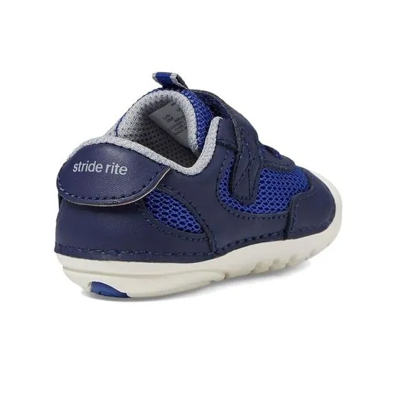 Stride Rite Sm Apollo BB038301 Sneakers Toddler US 3 Blue Casual Shoes FZP527