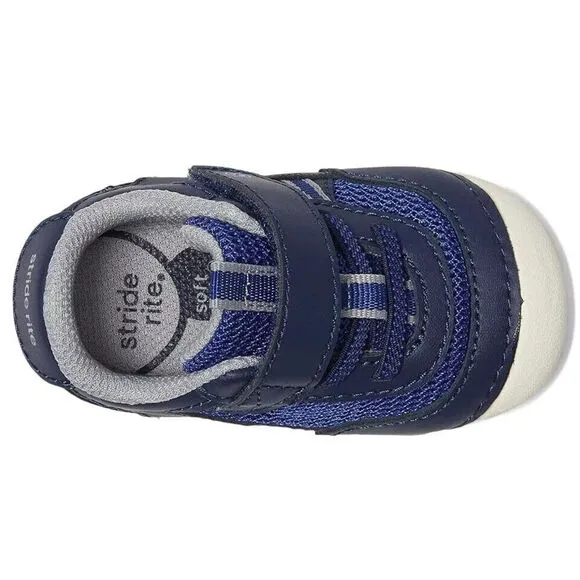 Stride Rite Sm Apollo BB038301 Sneakers Toddler US 3 Blue Casual Shoes FZP527